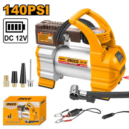 Ingco 12V 140PSI/10BAR Auto Air Compressor | AAC1408 Ingco